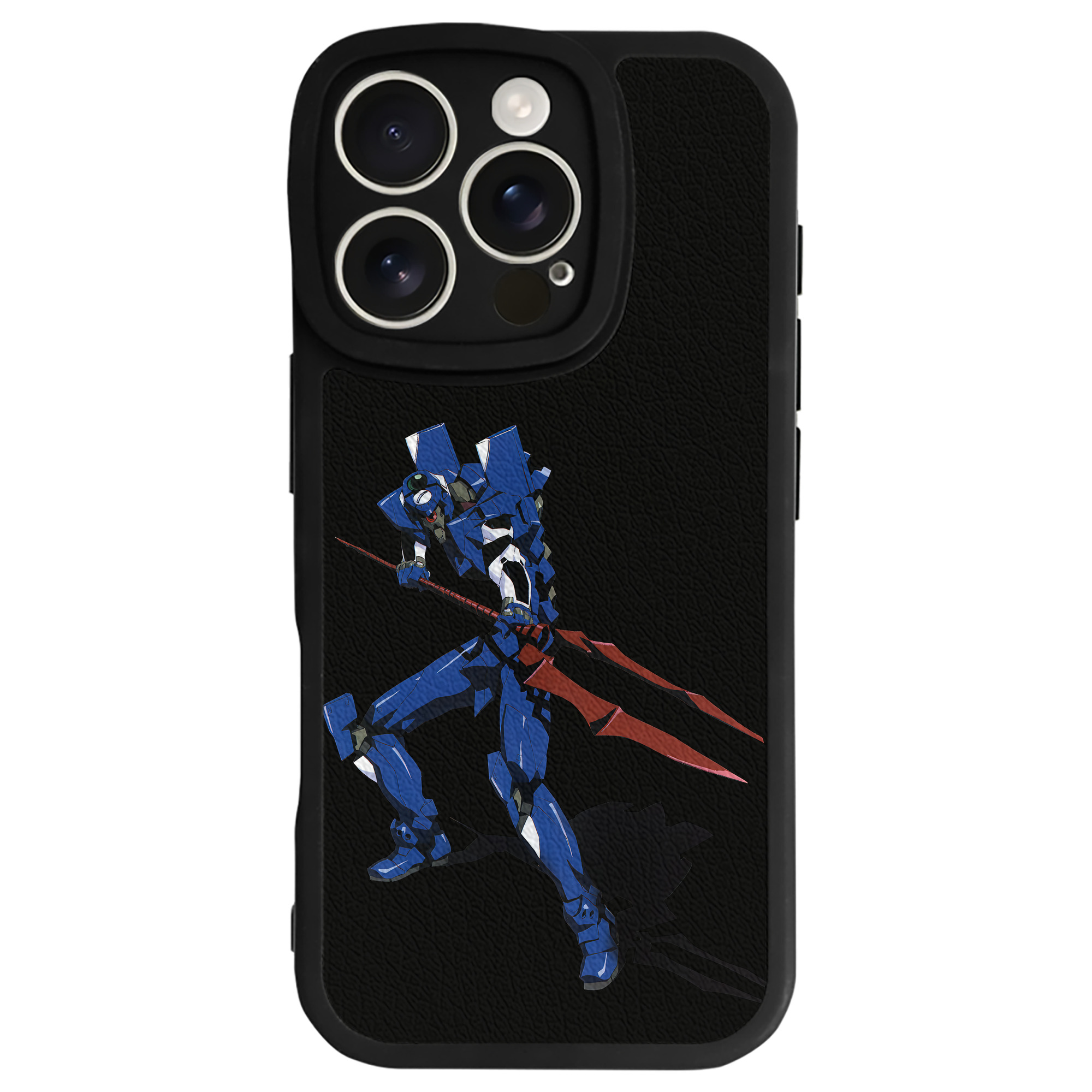 （画像用） EVA 新世紀エヴァンゲリオン 【iPhone 16シリーズ対応】シリコンスマホケース（レザー調） 材質：シリコン